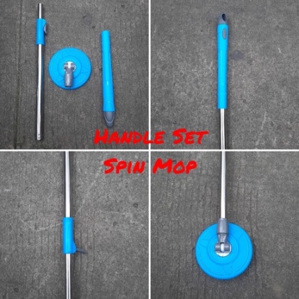 Handle Set Spin Mop Bisa Untuk Handle Set Bolde Gagang Tongkat Kepala Handle Set Bolde Handle Bolde