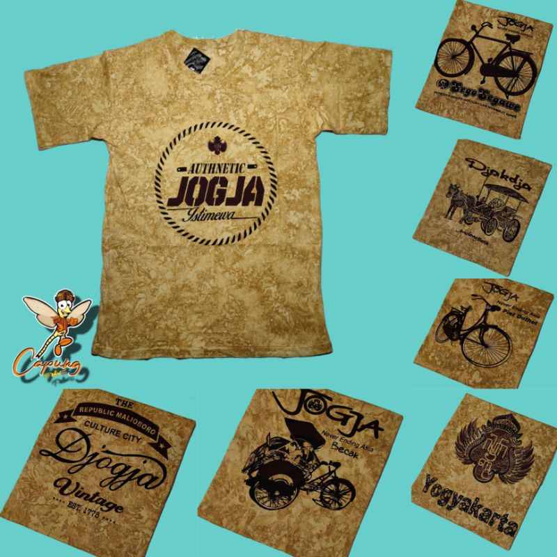 KAOS BATIK KHAS JOGJA KAOS JOGJA BATIK TERLARIS DI JOGJA MALIOBORO