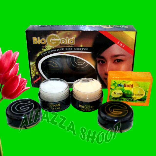 [BPOM] BIOGOLD / PAKET BIOGOLD / CREAM BIOGOLD PERAWATAN WAJAH ORIGINAL BPOM