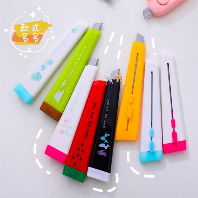 

Buruan Cutter Mini Unik / Cutter Portable Edisi Buah Buahan Lucu Hot Sale