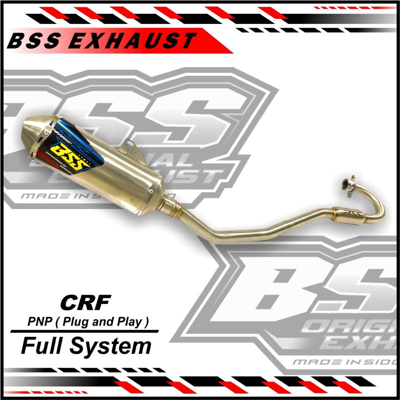 Knalpot BSS CRF Aligator Original BSS
