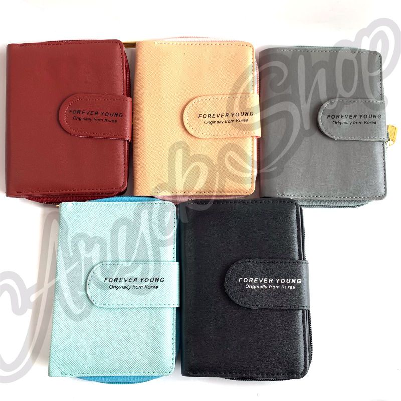 Dompet Polos Classic Forever Young - dompet wanita