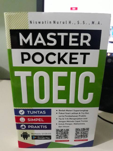 Buku Master Pocket Toeic Shopee Indonesia