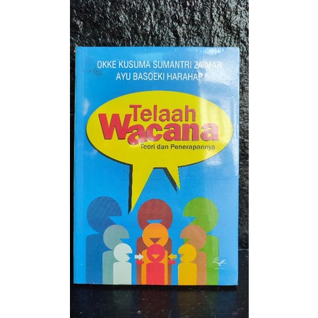 Telaah wacana teori dan penerapannya buku teori sastra buku teori linguistik