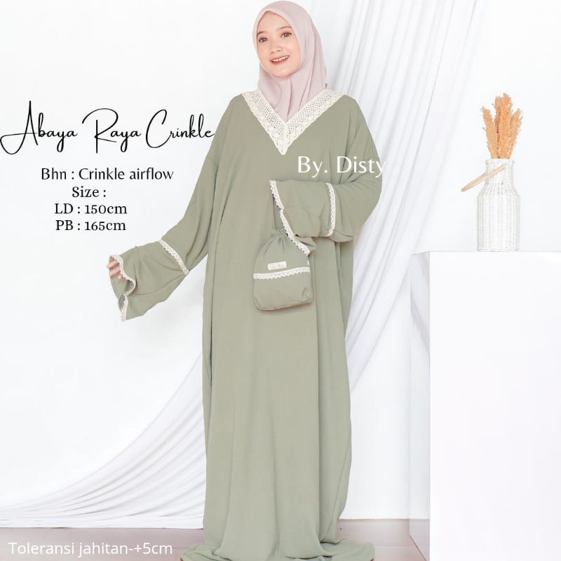MIKENA ABAYA SHOLAT MODERN SIMPLE ELEGAN