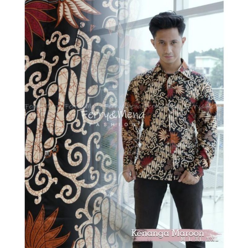 KEMEJA BATIK/KEMEJA ACARA/KEMEJA BATIK PESTA/KEMEJA BATIK MODERN/KEMEJA PRIA