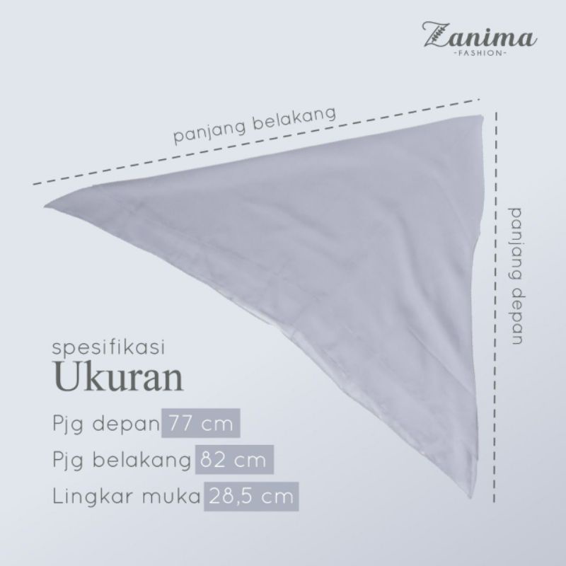 Zanima Hijab Instan Dewasa by Jilbab Afrakids