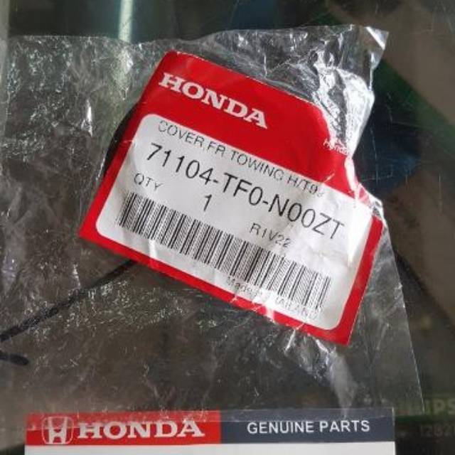 Cover Tutup Towing - Derek - Hook Bumper Depan Honda Jazz RS 2012 2013