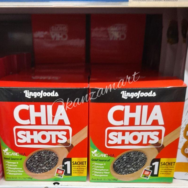 

Lingofoods Chia Shots Isi 10x10gr