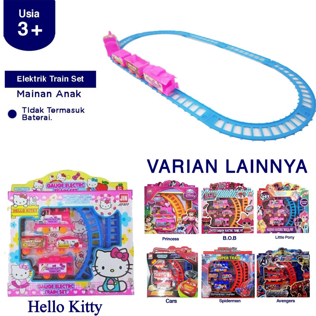 KIN Train  Set Mainan  Anak Kereta Laki Perempuan Shopee 