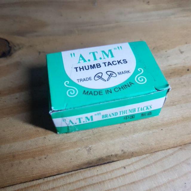 Paku Payung Besi / Pines / Thumb Nail Tacks Kecil 1 Kotak/dus Kecil