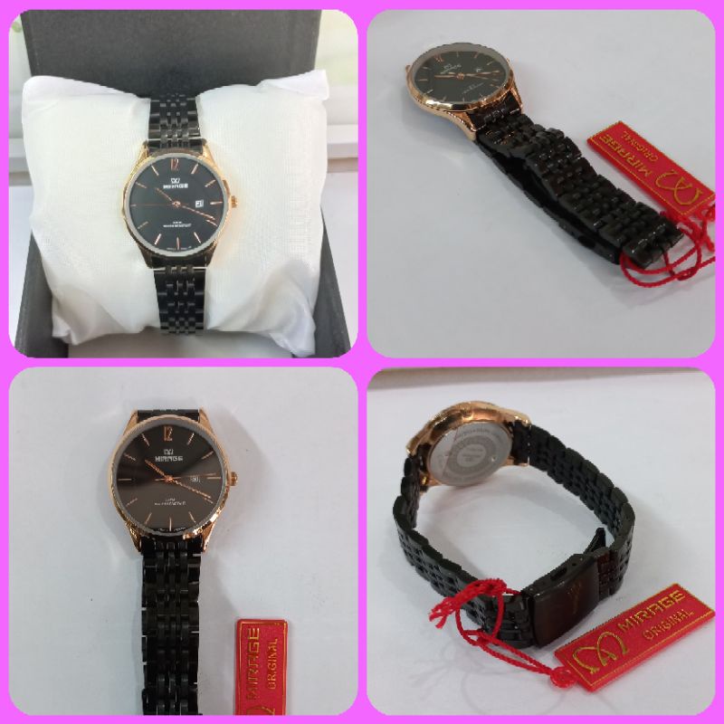 Jam tangan Mirage 8647BRP- Ladies
