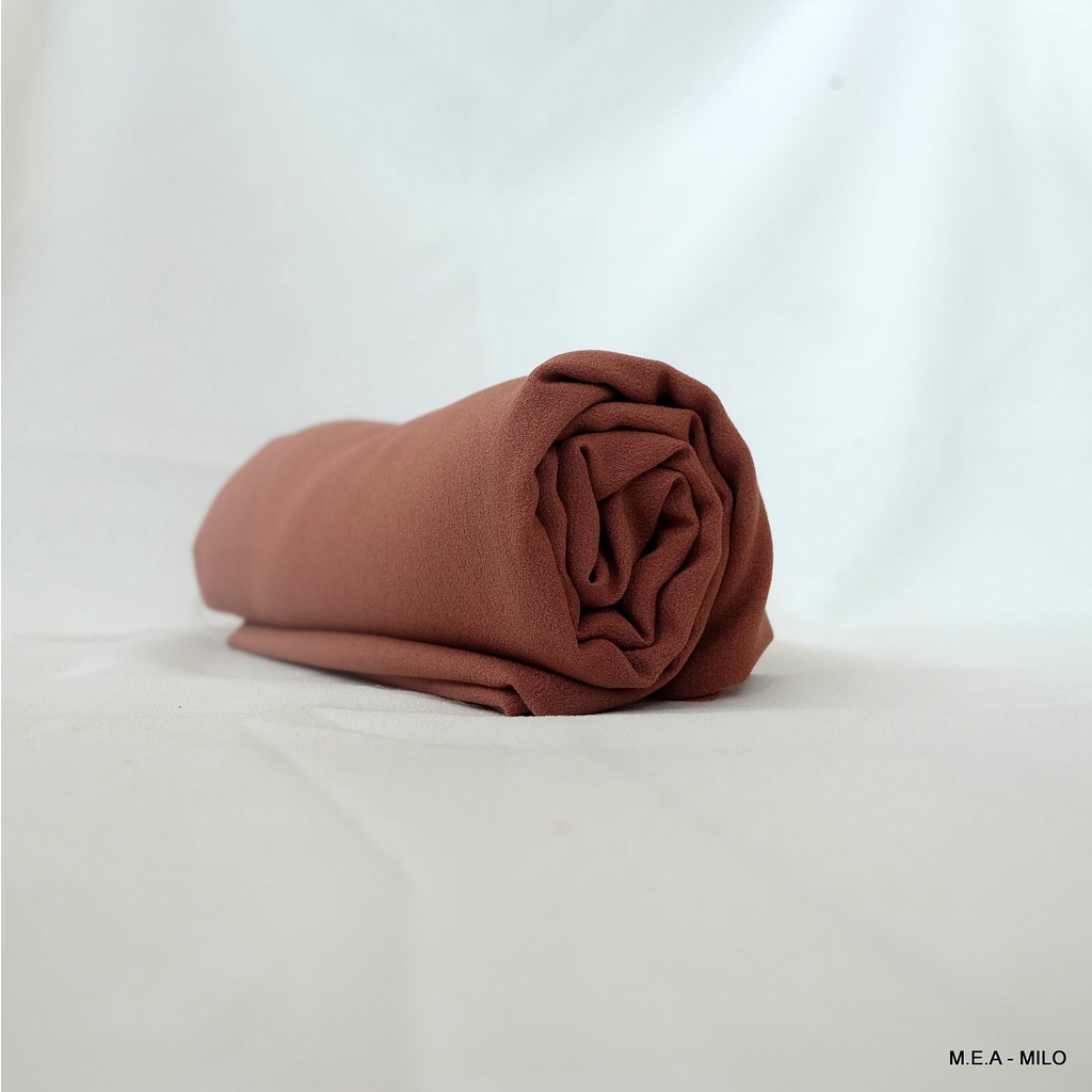 Pashmina Diamond Crepe Panjang 250x75 CM-MILO