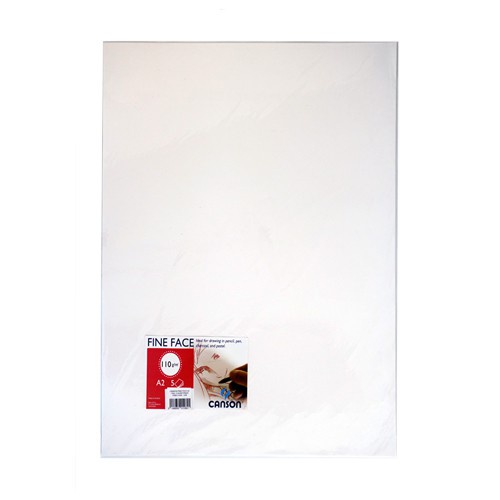 

[BMS Semarang] Canson Fine Face A2 C 5 Sheet/Pack