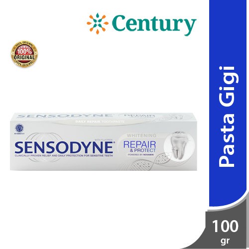 Promo Harga Sensodyne Pasta Gigi Repair & Protect Whitening 100 gr - Shopee