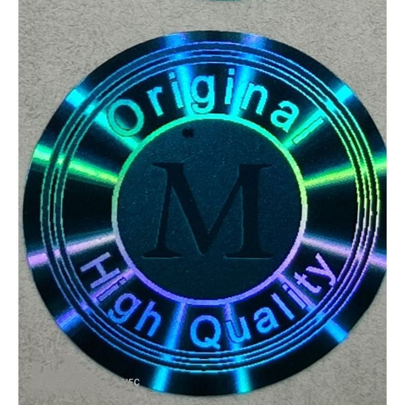 

Stiker Hologram M Biru - Stiker Hologram Original High Quality Biru