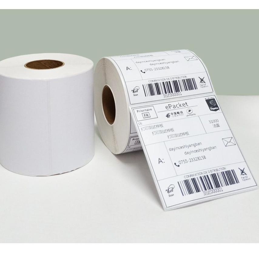 Kertas Label Thermal 100x150 isi 500pc Sticker Receipt untuk semua jenis printer thermal