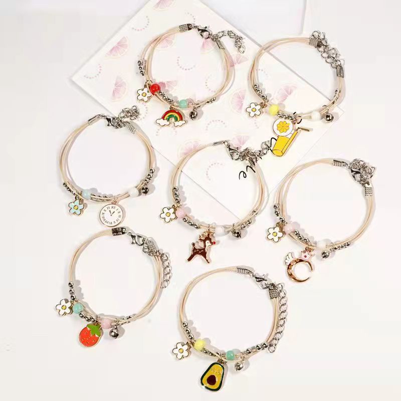 gelang tangan tali Korea style /Desain ala Korea gadis korea