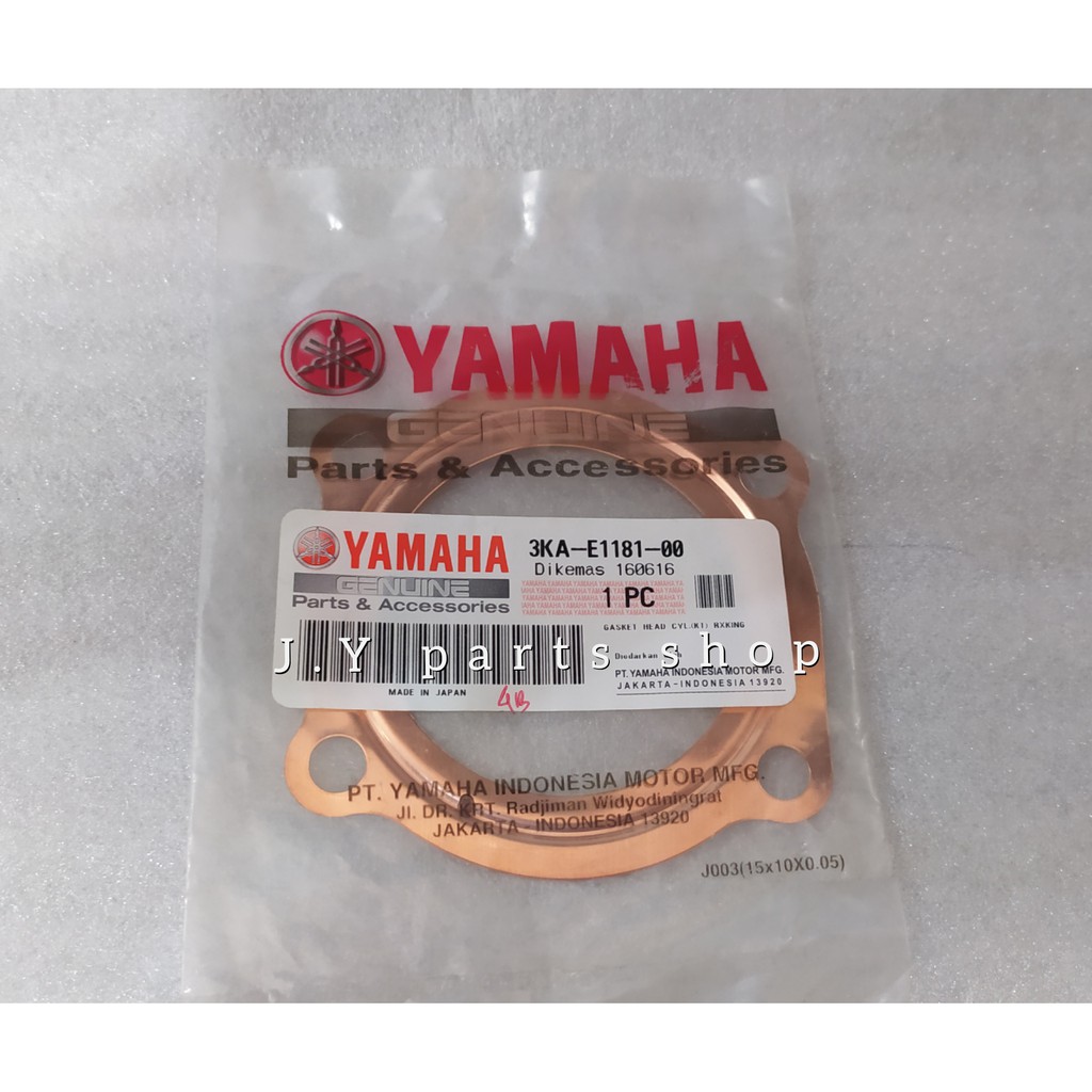GASKET PERPAK PACKING PAKING BLOK HEAD RXK RXKING RX K KING ORIGINAL YGP 3KA-E1181-00