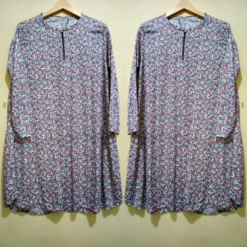 TUNIK SAKURA SUPER JUMBO MAT JERSEY KOREA