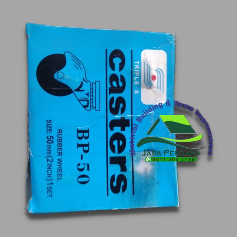 Roda Etalase Set Casters