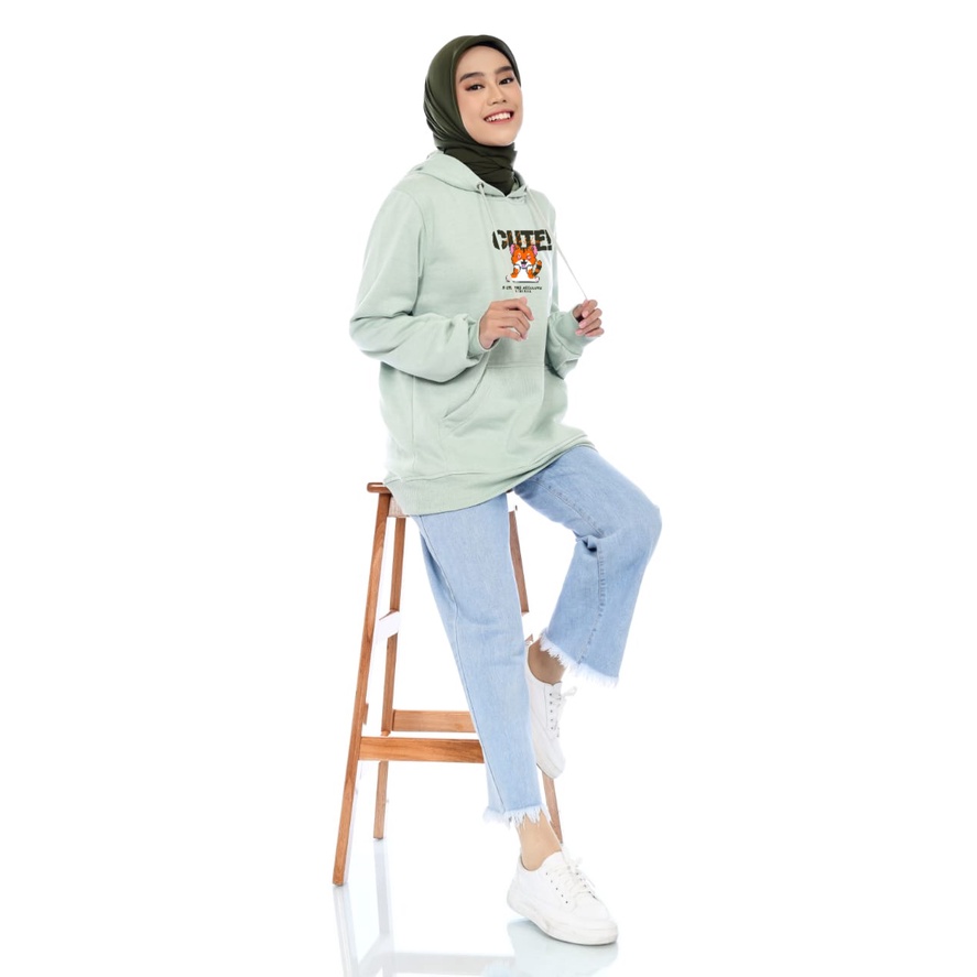 Sweater Hoodie Wanita X Urband Cute ! A274