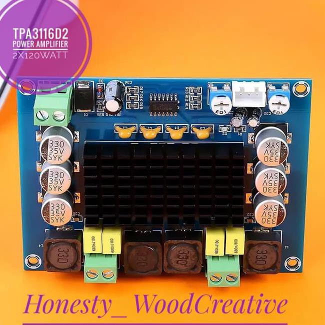 bhn9 kit tpa3116 tpa3116d2 power amplifier 2x120watt l5n4