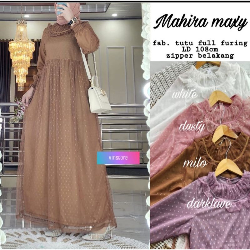 Gamis Tutu Terbaru//Mahira Maxy