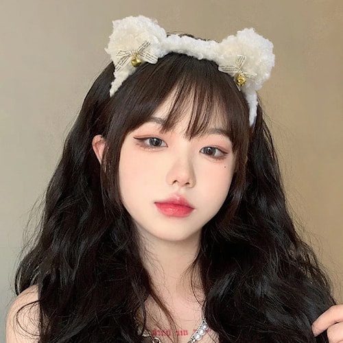 Bando Rambut Anak Bando Bulu Bando Korea Wanita BND - 6 K74
