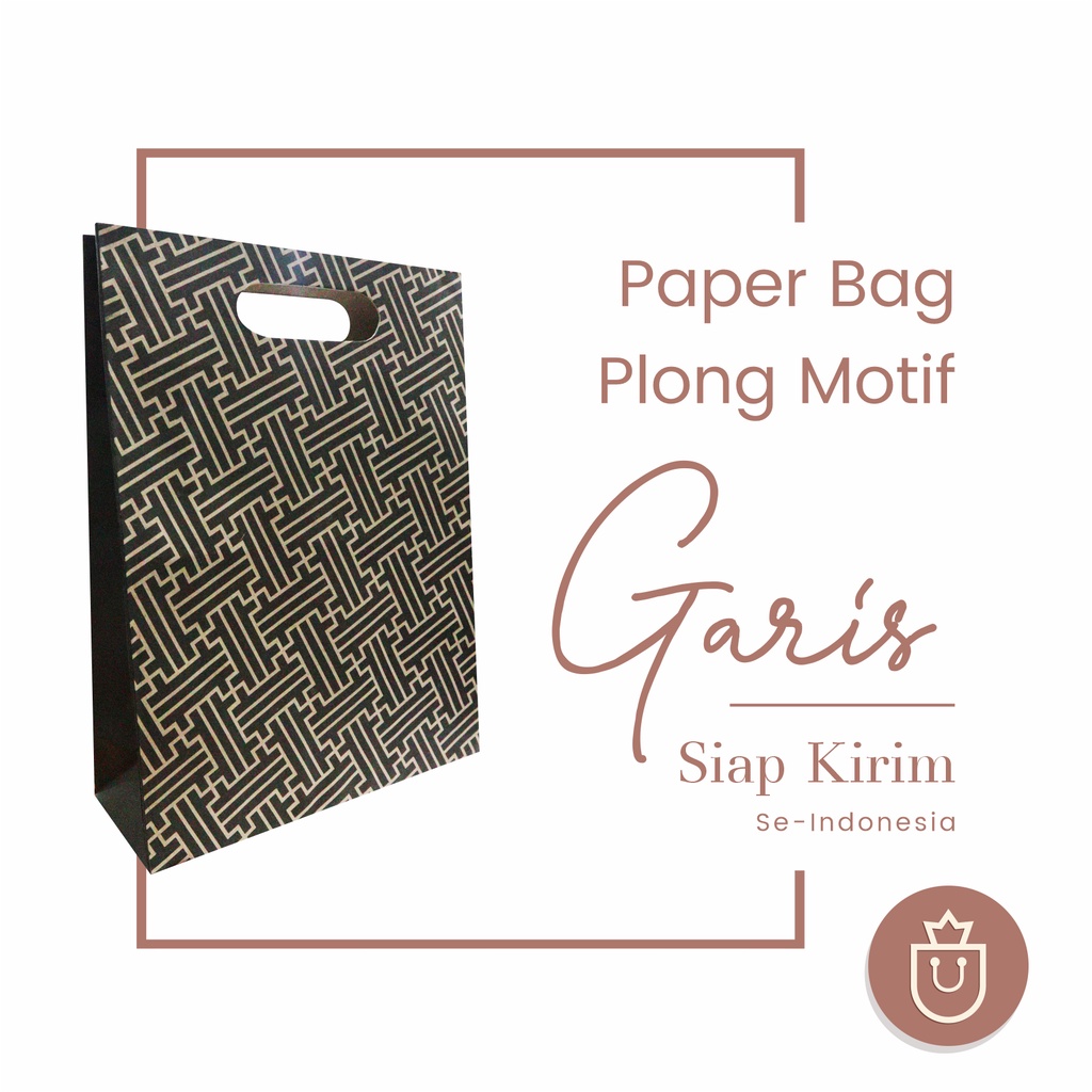 

Paper Bag (Tas Kertas) Batik Etnik | Handle Plong | Cocok Untuk Kemasan Produk Bernuansa Fashion/Aksesoris Batik Etnik