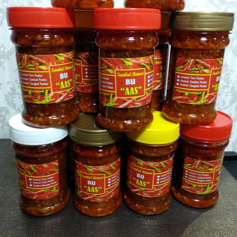 

Sambal Sambel Goreng Cumi/Pete/Jengkol/ udang/teri/gabus/Peda/Jambal