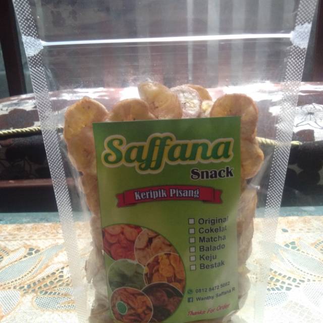 

Kripik pisang rasa original