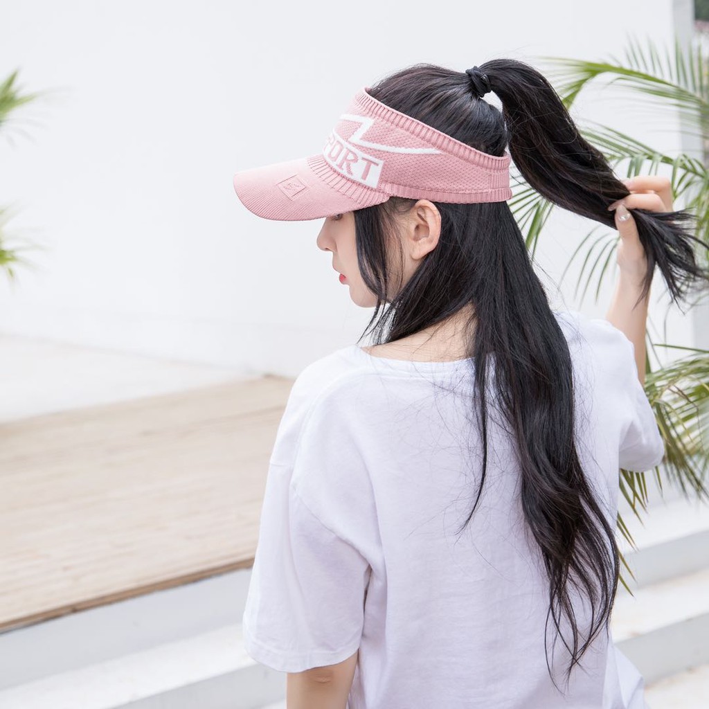 Topi Baseball Sport Gaya Korea Untuk Pria / Wanita Korean Baseball Cap Sports Unisex Pelindung UV