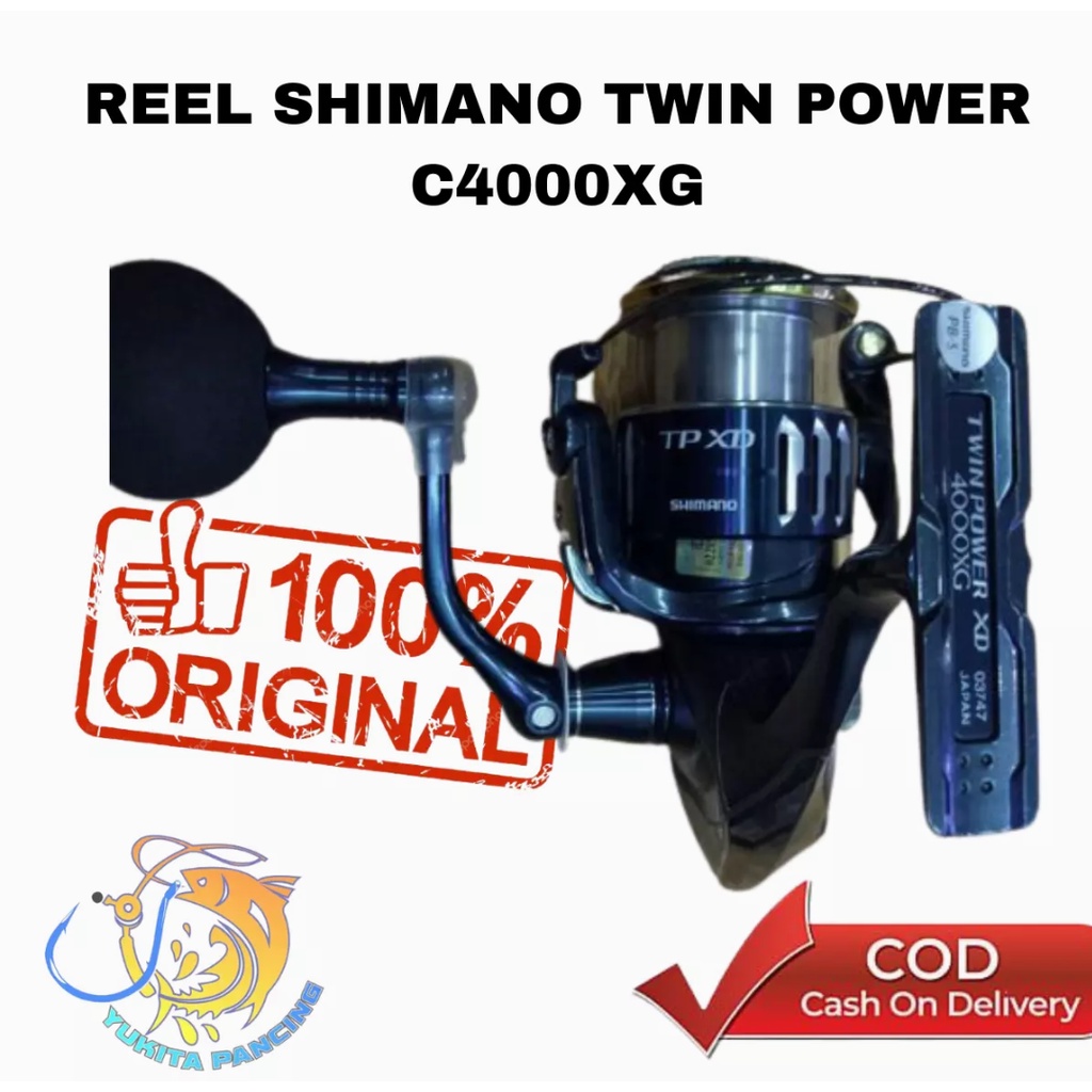 Shimano Reel Twin Power XD (eXtreme Durable) C3000 XG / 4000 XG