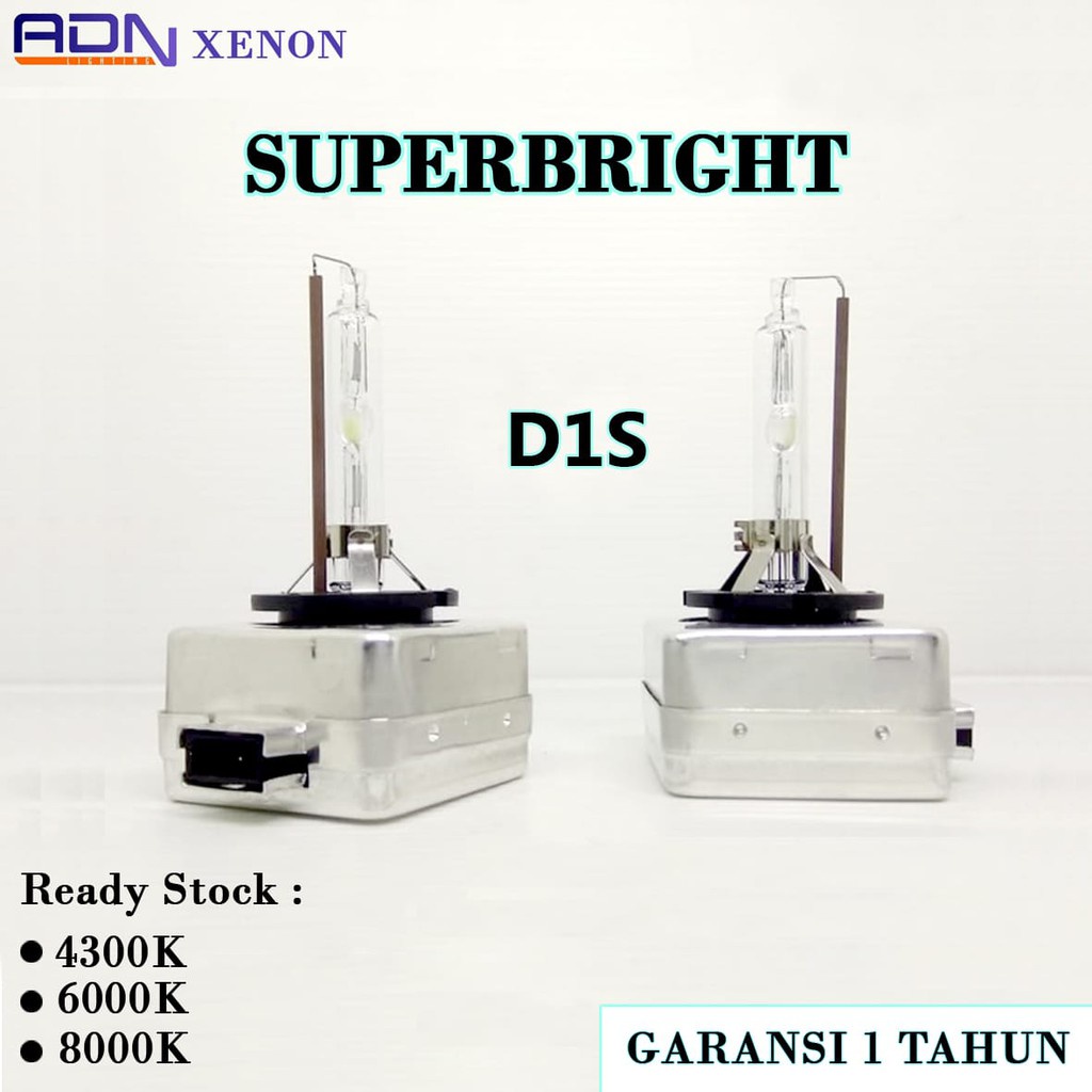 Bohlam Lampu HID Mobil D1 D1S 12V Kualitas BAGUS ADN.in