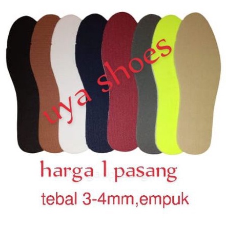 Insole alas dalam sepatu empuk original murah pria wanita alas dalam sepatu murah