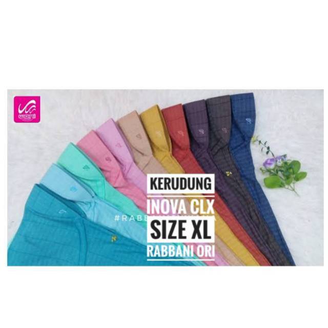 Kerudung Inova CLx size XL Rabbani Ori