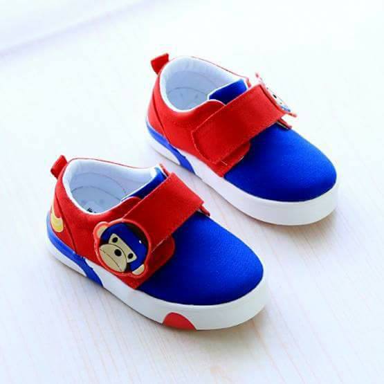 Sepatu Anak Cowok Banana Pam Pam Monkey Shoes