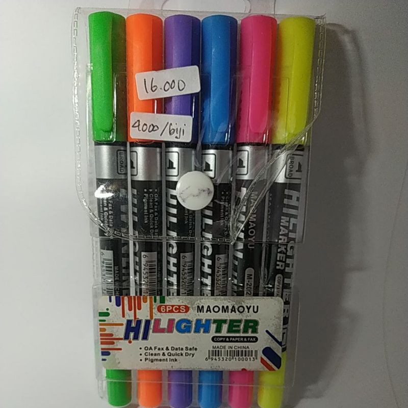 

Maomaoyu hilighter stabilo