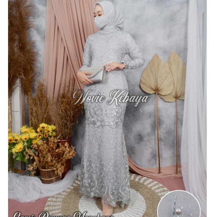 (Realpict) Gamis Duyung Manohara / Kebaya Modren / Kebaya Gamis Duyung / Gamis Duyung Pesta / kebaya