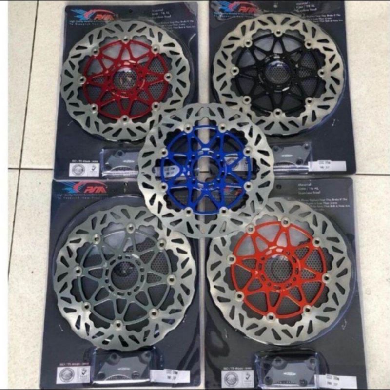 DISC CAKRAM PIRINGAN cakram depan CNC Floating PSM 300mm Jupiter Z F1zr 125z VEGA lama Nouvo Rxking Cb Vixion