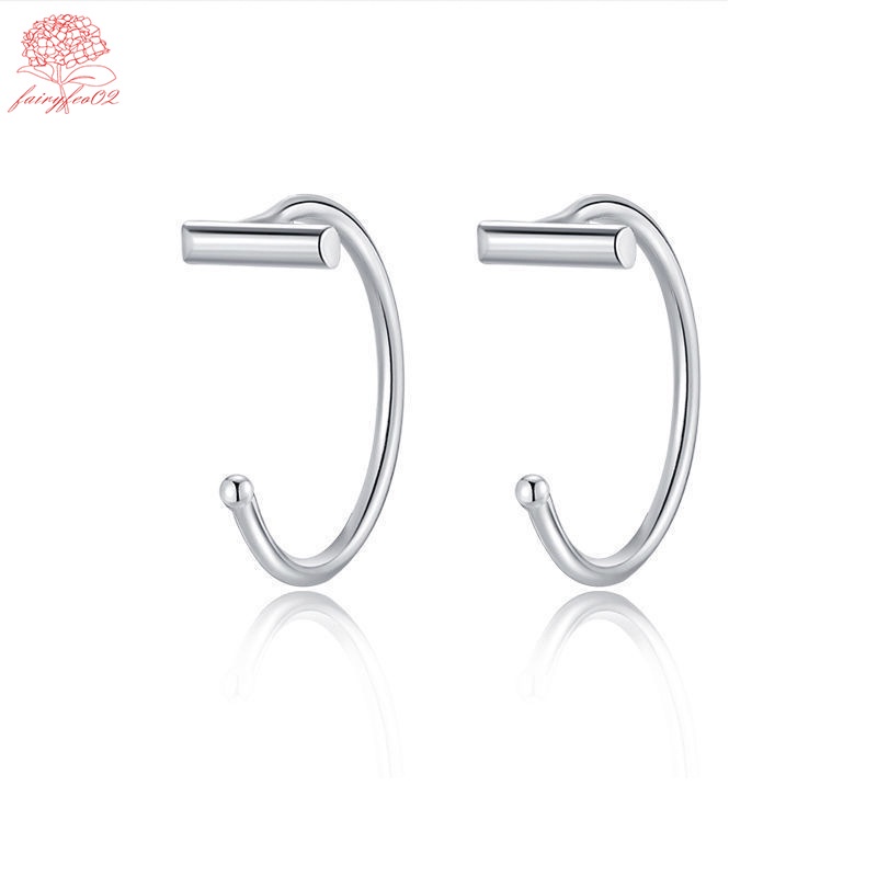 Anting Tusuk Sterling Silver 925 Gaya Korea Untuk Wanita