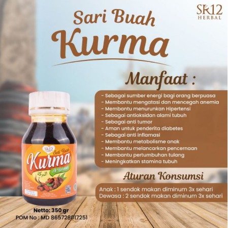 

SR21 Sari Buah Kurma Suplemen Kekebalan Tubuh 350gr