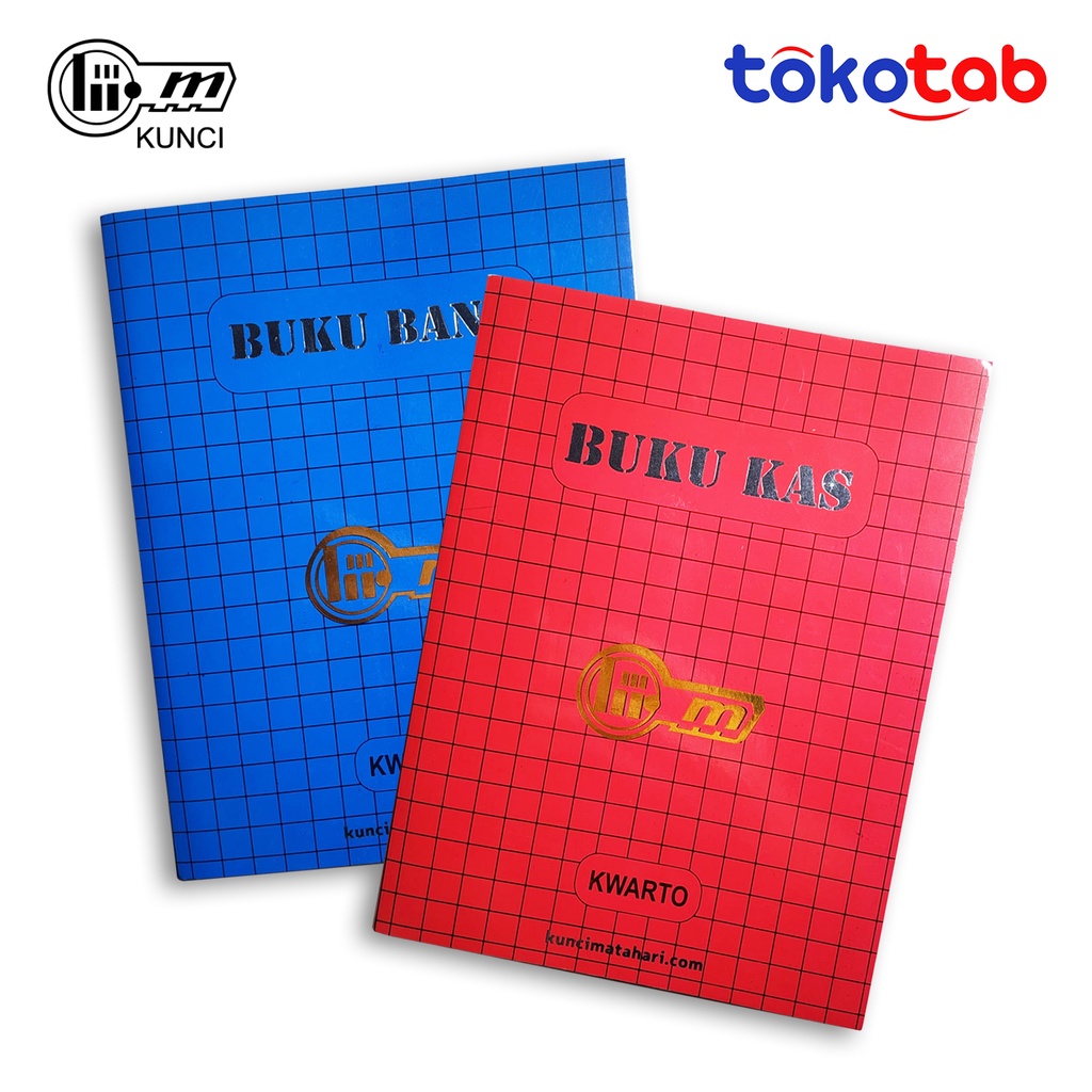 

Tokotab - Buku Bank Buku Kas Keuangan KUNCI MATAHARI Softcover Kwarto