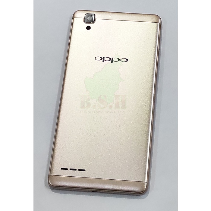 BACK COVER BACK DOOR TUTUP BELAKANG OPPO F1 GOLD