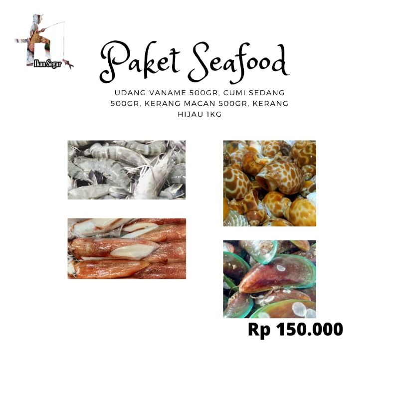

SEAFOOD SEGAR MENTAH 2,5KG