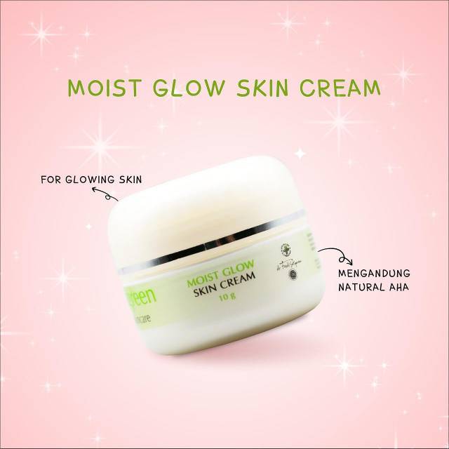 NEW MOIST GLOW SKIN CREAM / KRIM GLOWING TERBARU NAAVAGREEN