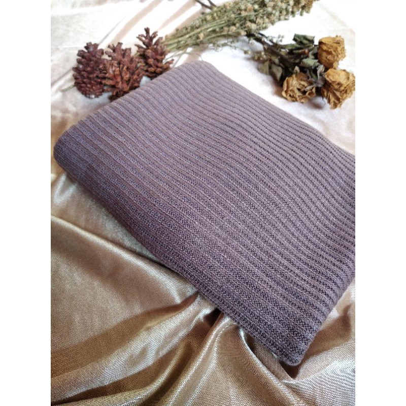 Rok Rajut / Rok Knit / Long Skirt Knit / Rok Panjang Rajut / Rok Span Rajut / Rok Span Knited-Burgundy