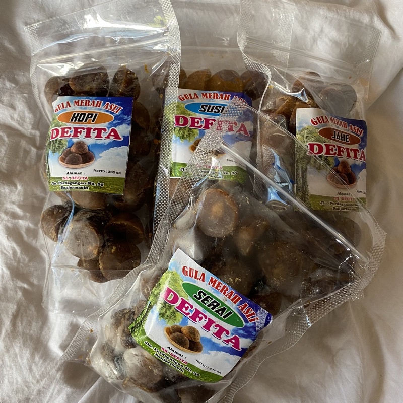 

Permen Gula Merah Jahe Defita