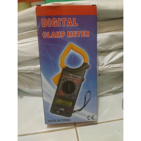 Tang Ampere Dt 266 Clamp meter DT 266 Tang Ampere Digital